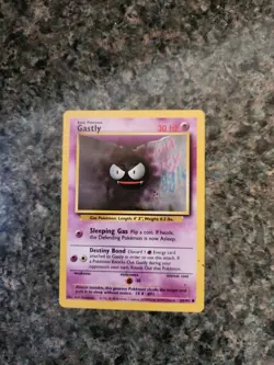 Gastly 50/102 Base Set Unlimited Common Wotc Vintage Pokemon NM Near Mint p14 - Image 1