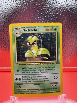 Pokemon TCG Victreebel Jungle 14/64 Holo Unlimited Holo Rare 80 HP Stage 2 Grass - Image 1