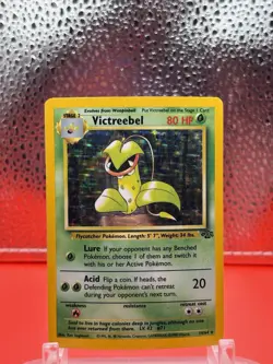 Pokemon TCG Victreebel Jungle 14/64 Holo Unlimited Holo Rare 80 HP Stage 2 Grass - Image 2