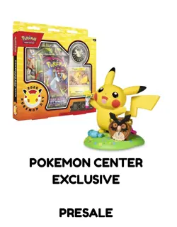 Pokemon Day 2026 TCG & Pikachu Figure Bundle Pokemon Center Exclusive PRESALE - Image 1
