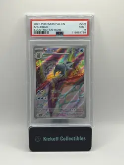 PSA 9 PAL EN Arctibax #209 IR - 2023 Pokemon Sv02: Paldea Evolved 209/193 - Image 1