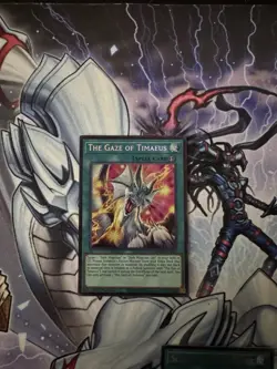 Konami The Gaze of Timaeus Spell Card Maze of Muertos 1st Ed Yu-Gi-Oh! TCG - Image 2