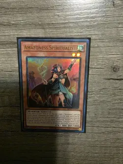 YuGiOh! - Amazoness Spiritualist MP23-EN222 Ultra Rare 1st Edition Near Mint - Image 1