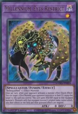 Yu-Gi-Oh! Millennium-Eyes Restrict Ultra Rare MAMA-EN064 NM - Image 1