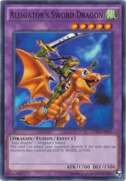 Alligator's Sword Dragon - LDK2-ENJ43 - Common - Unlimited Edition - Near Mint - Image 1