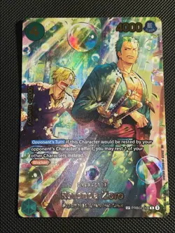 Roronoa Zoro SP - PRB02-006 The Azure Sea's Seven One Piece - NM/MINT (ENGLISH) - Image 2