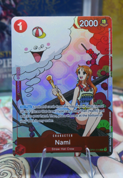 Nami Gift Collection 2023 OP01-016 - One Piece TCG English Strawhat Zeus - Image 1