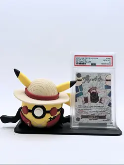 2025 ONE PIECE OP11-A FIST OF DIVINE SPEED 080 GEAR TWO ALTERNATE ART ENG PSA 10 - Image 1