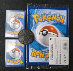 Pikachu at the Museum- Jumbo Pokemon Card + Cottonee + Whimsicott Holo MEP Promo - Image 2