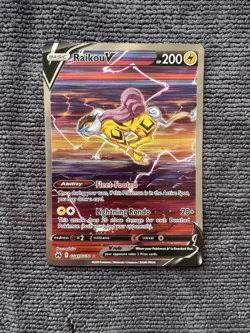 Raikou v Crown Zenith Galarian Gallery Holo Ultra Rare Card NM GG41/GG70 - Image 1