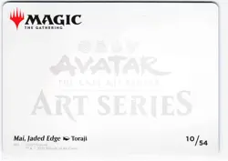 Mai, Jaded Edge Art Card S Art Series: Avatar: The Last Airbender 10 NM - Image 2