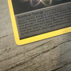 Rainbow Energy 80/82 Team Rocket Regular SHARP CARD VLP. SEE PICS - Image 2
