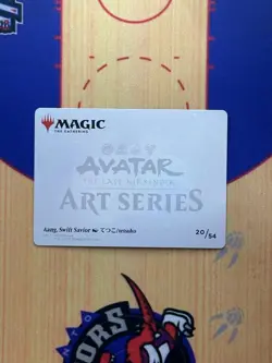 Aang, Swift Savior Art Card - Art Series: Avatar: The Last Airbender (ASTLA) - Image 2