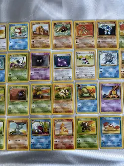 Vintage Pokemon 104 Card Lot Commons Uncommons Base Set Fossil Mint NM LP - Image 4