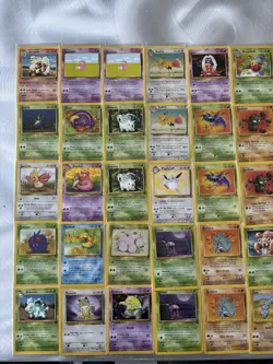 Vintage Pokemon Card 75 Card Lot Commons Uncommons Base Set Fossil Mint NM LP - Image 1