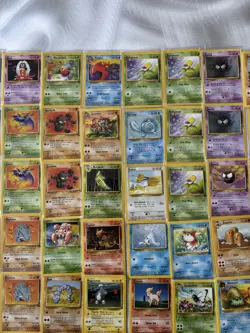 Vintage Pokemon Card 75 Card Lot Commons Uncommons Base Set Fossil Mint NM LP - Image 2