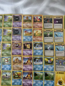 Vintage Pokemon Card 75 Card Lot Commons Uncommons Base Set Fossil Mint NM LP - Image 3