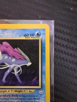 Suicune - 27/64 Pokemon Neo Revelation Unlimited Rare Card WOTC LP - Image 4