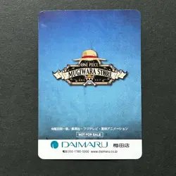S5401 Very Rare Nami Tokyo Tower Japanese One Piece Mugiwara Store Card F26 - Image 2