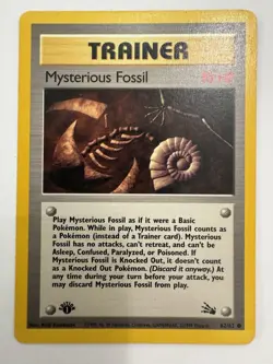 Pokemon Vintage 1st Edition Fossil, 1st Edition Gym Heroes, Trainer Cards. - Image 3