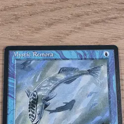 MTG Card - 1x Mystic Remora - Ice Age - LP - Vintage Magic The Gathering 1995 - Image 2