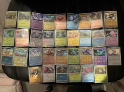 Pokemon Cards Pokeball & Masterball Reverse Holo 33 Card Mixed Lot NM - Image 1