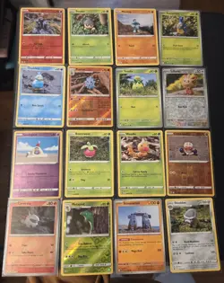 Pokemon Yuka Morii Clay Art Lot Of 16 Cards - Image 1