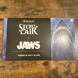 Secret Lair x Jaws Terror Of Amity Island Non-Foil Magic The Gathering MTG NEW - Image 1