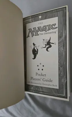 Magic The Gathering Pocket Players Guide Book 1994 Paperback - Image 2