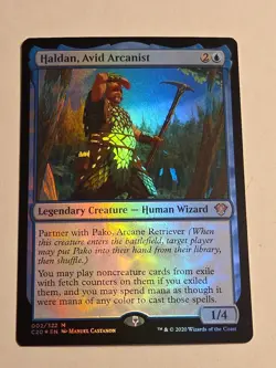 Haldan, Avid Arcanist FOIL X1 MTG C20 Commander 2020 - Image 1