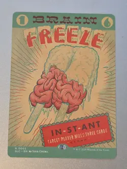 Brain Freeze Secret Lair Countdown Kit Regular - Image 1