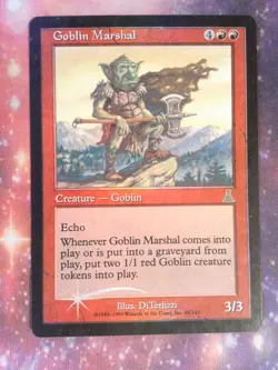 Foil Goblin Marshal - Urza's Destiny - Magic the Gathering Mtg - Image 1