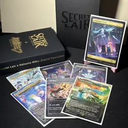 Hatsune Miku Digital Sensation Secret Lair Magic The Gathering MTG Full Set - Image 1