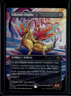 Lifecraft Engine - 329 - Foil - DFT - NM - MTG Magic the Gathering - Image 1