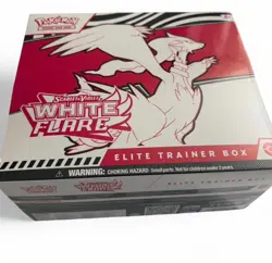 Pokemon Scarlet and Violet White Flare Elite Trainer Box ETB Factory Sealed - Image 2