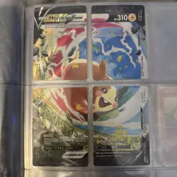 ULTRA RARE Morpeko V-Union 4-Card Set Pokemon TCG SWSH215-218 Holo Promo - NM - Image 1