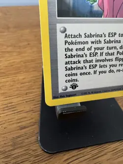 Pokemon TCG - Sabrina's ESP - 1st Edition || 117/132 || Gym Heroes || NM - Image 5