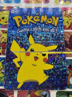 Pokemon 151 Vintage Pocket Monsters Vending HOLO Prism Sticker 2000 Nintendo - Image 3