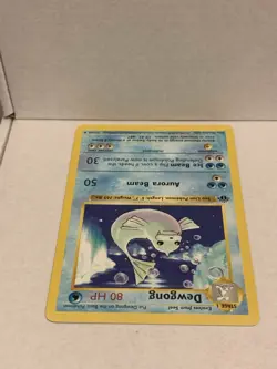 Pokemon Dewgong Shadowless 1st Edition Base Set 25/102 Near Mint or better (2) - Image 5
