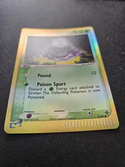 Pokemon EX Dragon Grimer Reverse Holo 57/97 EXC-NEAR MINT Yuka Morii - Image 2