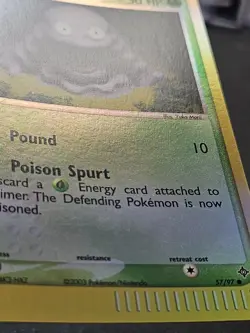 Pokemon EX Dragon Grimer Reverse Holo 57/97 EXC-NEAR MINT Yuka Morii - Image 4