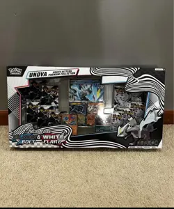 Pokemon Unova Heavy Hitters Premium Collection Black Bolt White Flare New DESC - Image 1