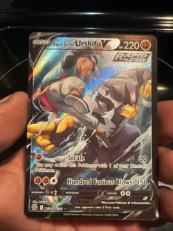 Rapid Strike Urshifu V TG20/TG30 Pokemon SWSH09: Brilliant Stars Trainer Gallery - Image 1