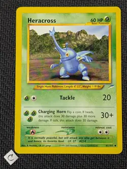 Heracross 41/105 - Neo Destiny Unlimited Pokemon TCG NM - Image 1