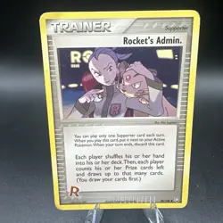 Rocket’s Admin 86/109 Team Rocket Returns Non Holo Pokemon - Image 1