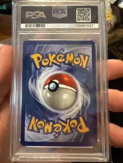 1999 POKEMON FOSSIL 1ST ED #56 TENTACOOL PSA 10 - Image 2