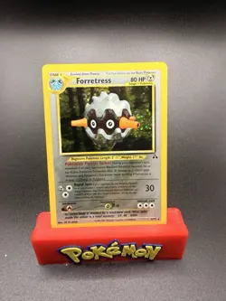 NM 2001 Forretress 2/75 Neo Discovery Non Holo Rare - Vintage Pokemon TCG - Image 1