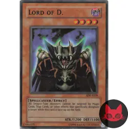 Yugioh Lord of D. SDK-E038 Super Rare MP - Image 1