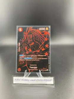 One Piece Yasopp SP OP09-013 Legacy of the Master Foil Textured Near Mint ++ - Image 1