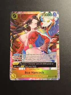 One Piece TCG Boa Hancock OP14-112 Super Rare Foil The Azure Sea’s Seven SR - Image 1